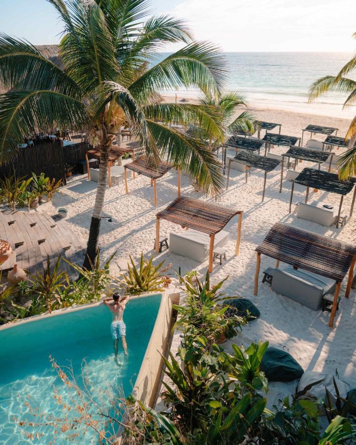 Hotel Ma'Xanab Tulum Pueblo Buitenkant foto