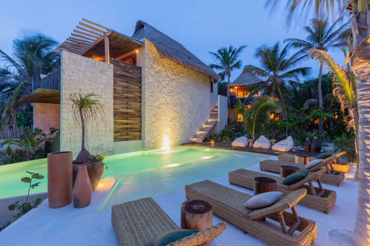 Hotel Ma'Xanab Tulum Pueblo Buitenkant foto